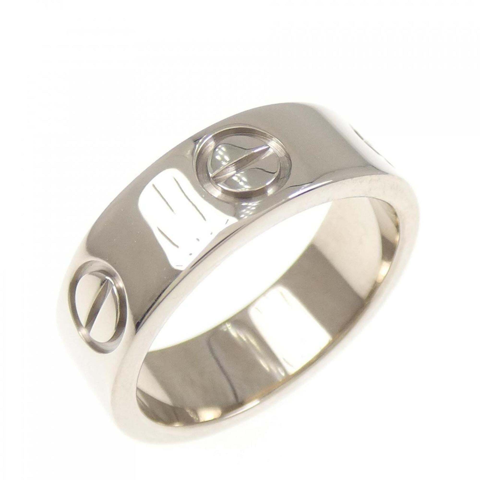 Cartier Authentic Silver Love Ring 3030$